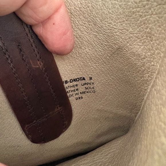 FREEBIRD By Steven Dakota Brown Leather Distressed Boots Size 8 - Picture 9 of 10